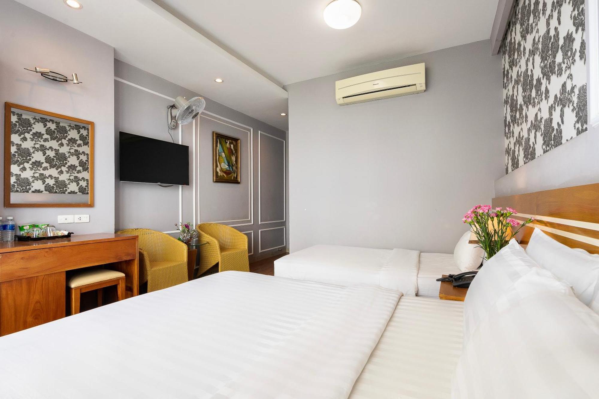 Lucky Star Hotel 266 De Tham Ho Chi Minh-staden Exteriör bild