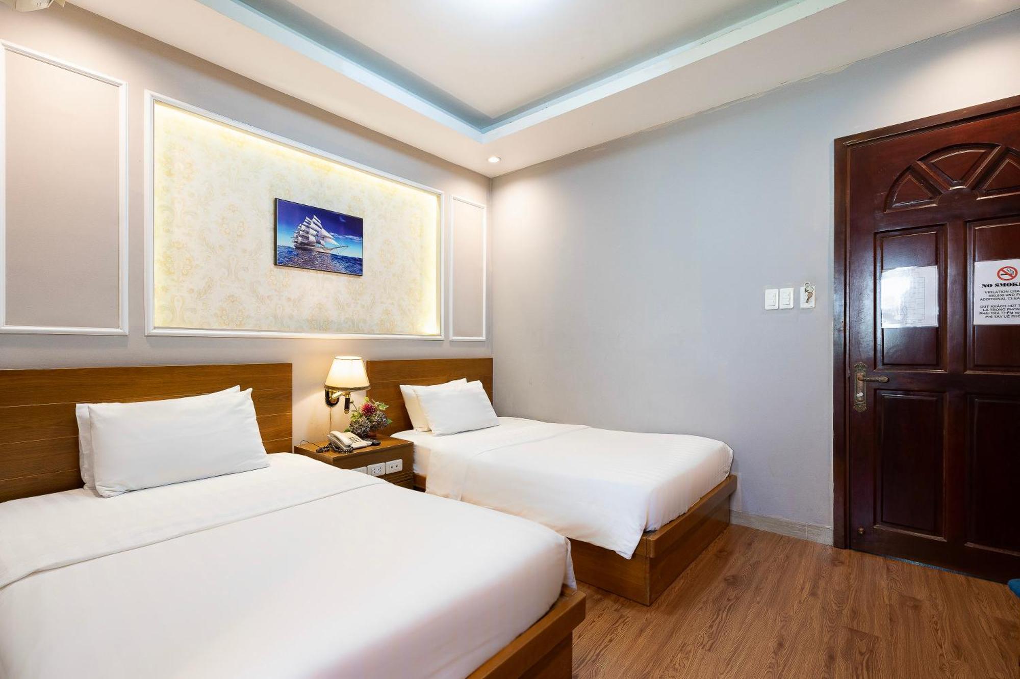 Lucky Star Hotel 266 De Tham Ho Chi Minh-staden Exteriör bild